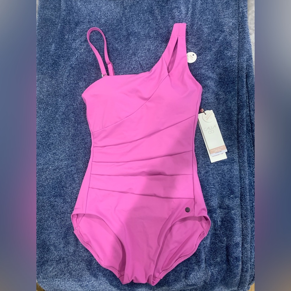 Calia Power Scult Swim One Piece. NWT. Size 4.